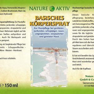 Basisches Körperspray | 150ml – Bild 3