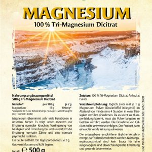 Tri-Magnesium Dicitrat | 500g Pulver – Bild 3