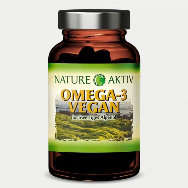 Vegane Omega-3 Kapseln aus Algenöl