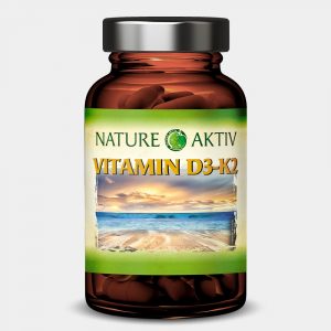 Vitamin D3 + K2 | 60 Kapseln – Bild 1