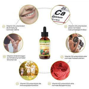 Vitamin D3 + K2 | 50ml – Bild 2